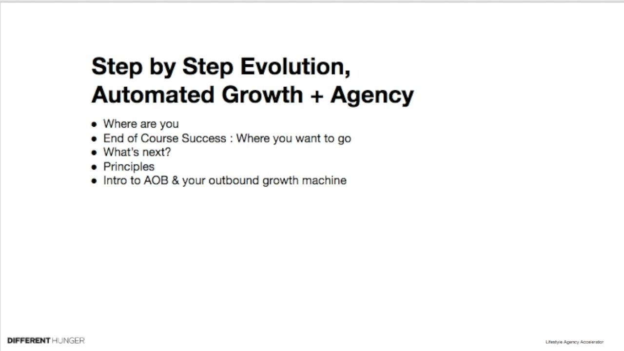 Your Step by Step Evolution & The Journey Ahead